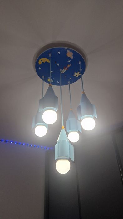 Lustra copii, cu 5 becuri