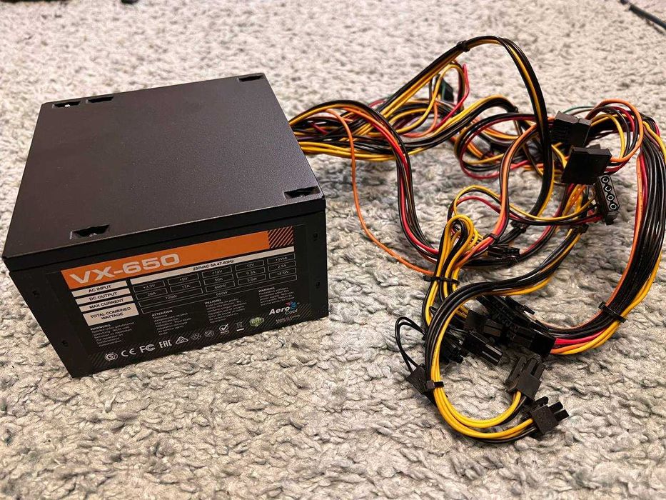 Блок питания AeroCool VX-650 650W