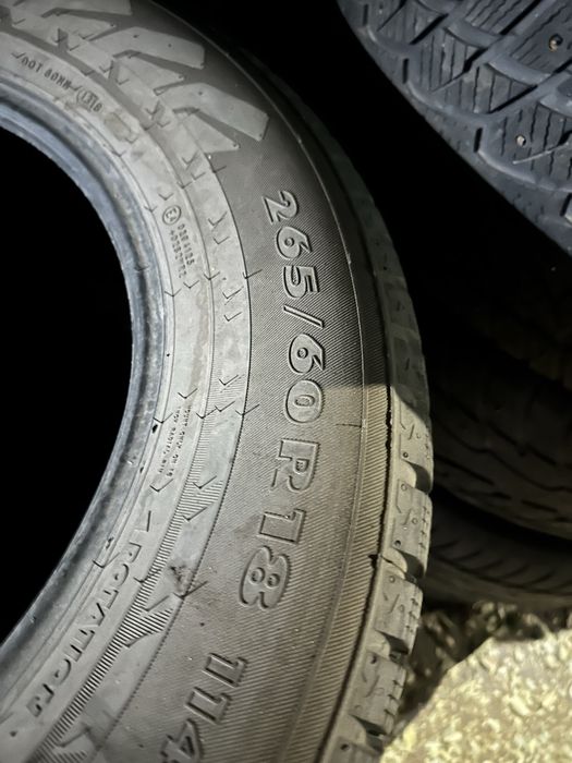 Продам шины 265/60/18