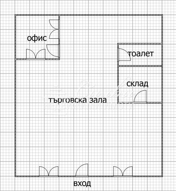 ТЪРГОВСКО помещение - кв. Пазара!