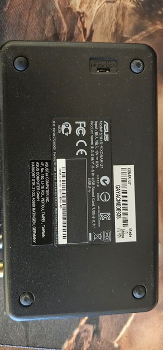 Placa de sunet externa USB ASUS Xonar U7 - 7.1 HD Audio