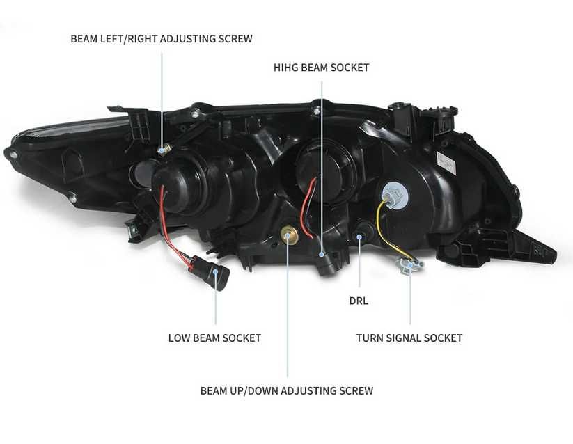 Тунинг фарове TOYOTA COROLLA 2011-2013