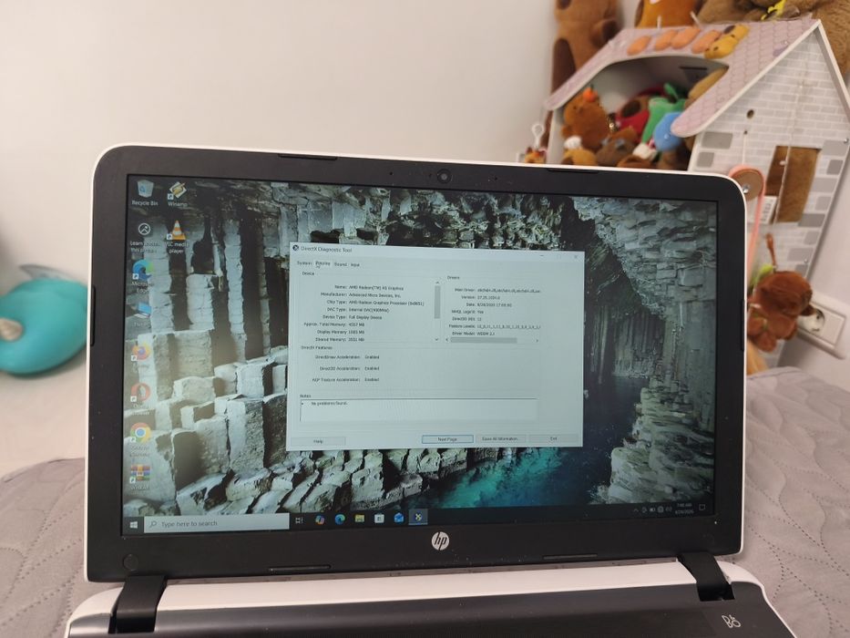 Laptop gaming HP i5 Ram 8Gb ddr4 video 4Gb ssd Win 10 GTA ROBLOX CS Minecraft office display 17"