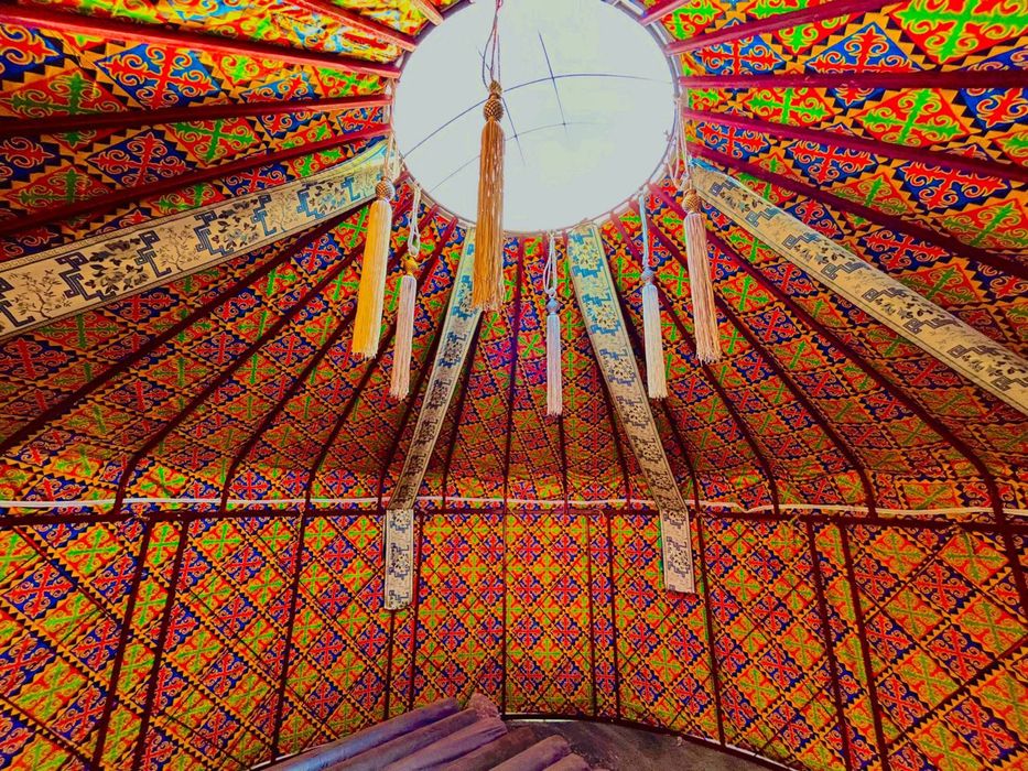 Новые юрты в упаковке