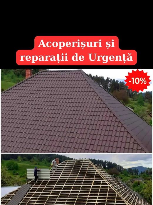 Acoperisuri si reparatii de urgenta