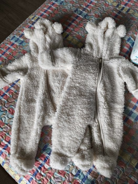 Плюшени гащеризони 56 размер