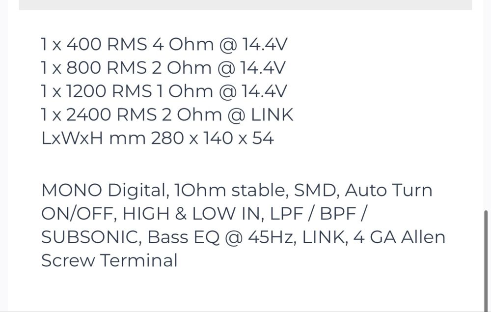 Subwoofer auto Plat Ground Zero GZRW