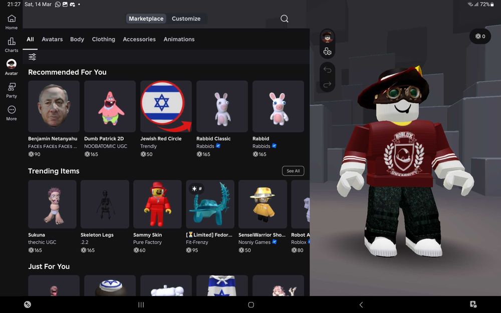 Старый Роблокс Аккаунт (2O14-2O15)