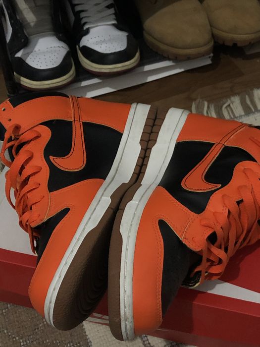 Nike Dunk High GS Black/Orange