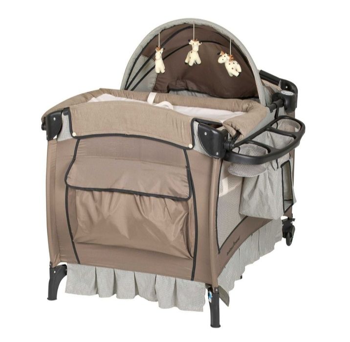 Даставка бесплатная Детский Кровать Манеж  Baby Trend Deluхе