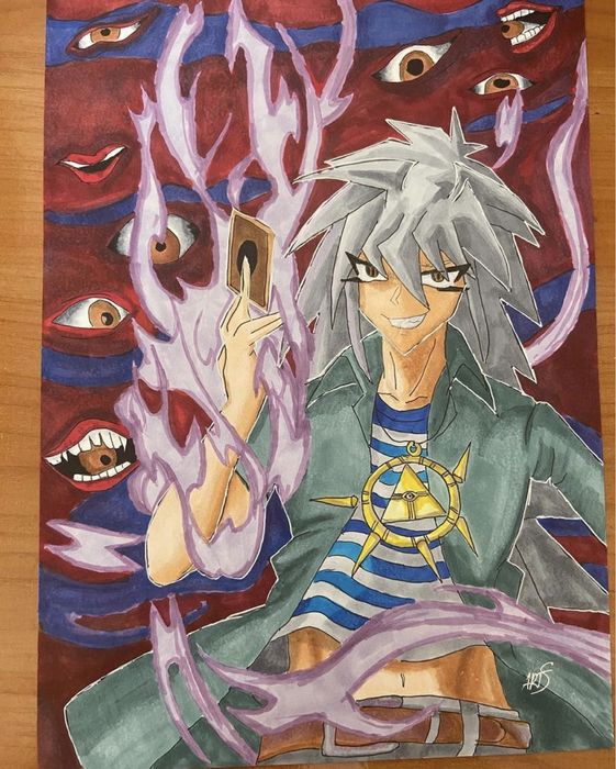 рисунки на аниме герои