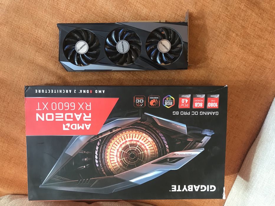 Видеокарта AMD Radeon RX6600XT OC PRO 8GB