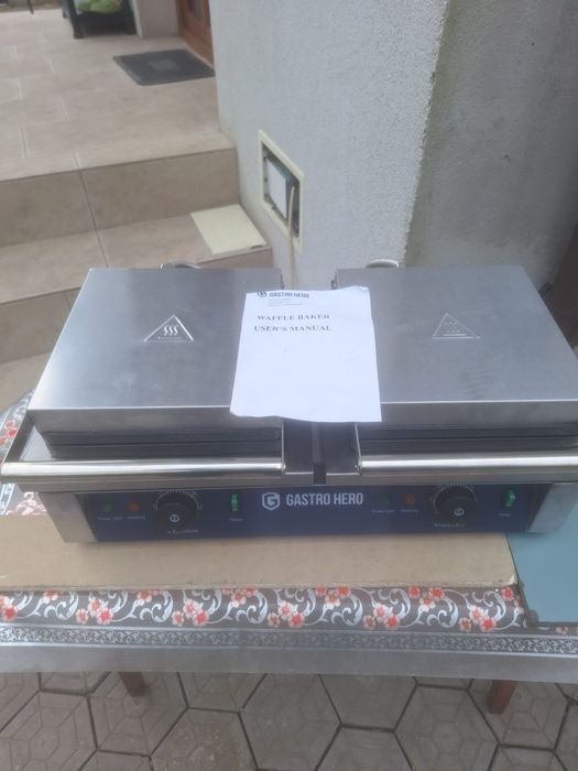 Aparat de făcut gofre profesional