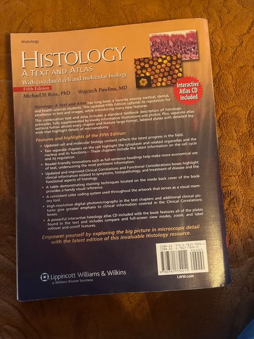 Atlas histologie ross