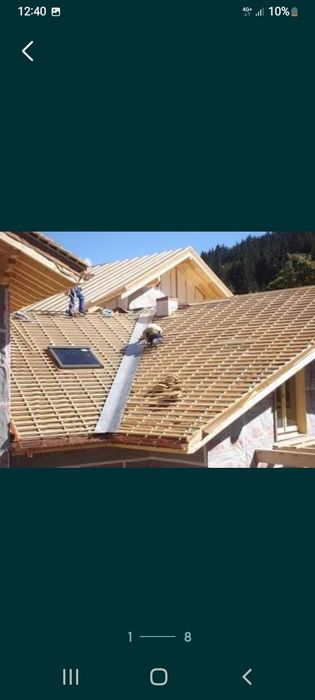 Reparatii Acoperisuri hidroizolatii,citerne, Jgheaburi,Burlane,Atic