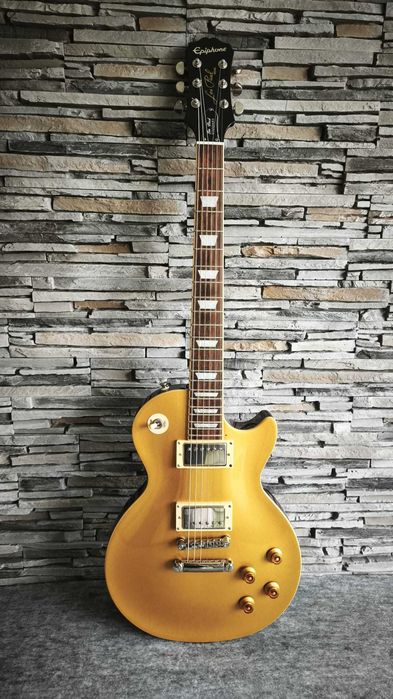 Chitara electrica Epiphone Les Paul Standard Gold Top 2017 - GARANTIE