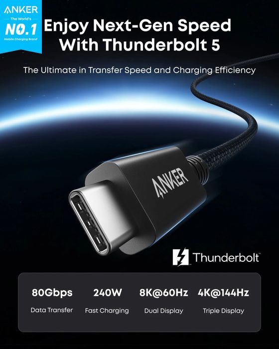 Anker Prime Thunderbolt 5 (1M)