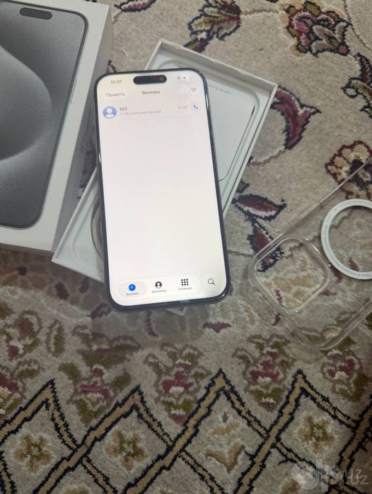 Iphone 15 pro

iPhone 15 Pro sotiladi.

- Batareya holati: