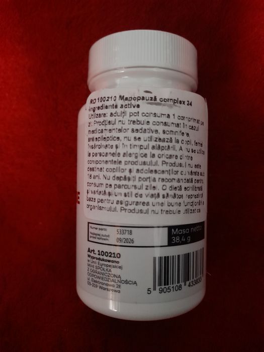 Ofertă Complex de Menopauză fără hormoni