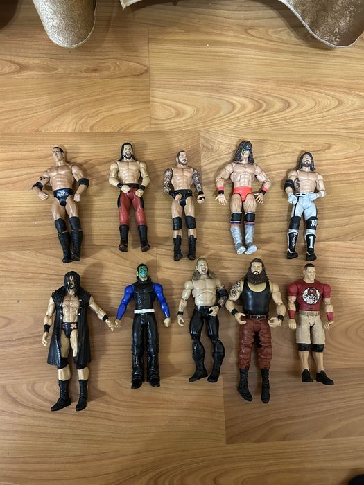 Figurine wwe wrestling