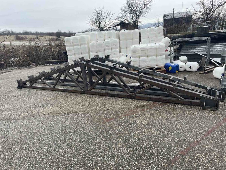 Истинско метално хале 6 широко, 8 дълго, 4 високо - 48 кв.м.ТРАНСПОРТ!