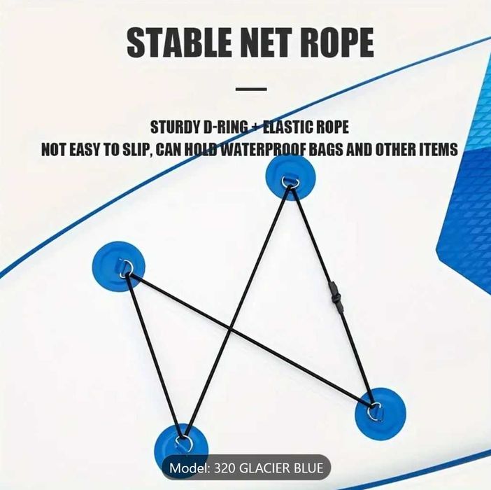 Set placa gonflabila Stand Up Paddle Board - SUP 12.6 - 3.2 m - nou