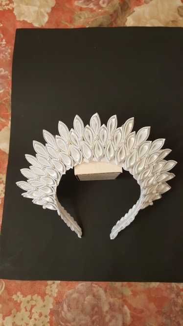 Новогодняя корона ободок