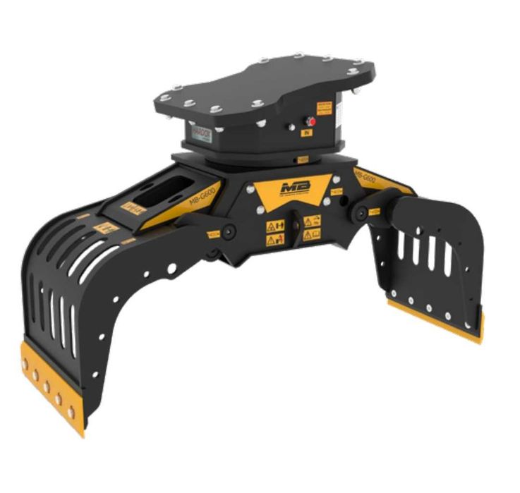 Cleste rotative de sortare pentru excavatoare 6-12 ton MB-G600