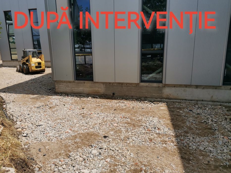 De închiriat/prestări servicii cu miniincarcator tip bobcat