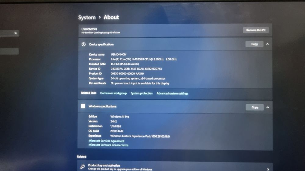 Hp pavilion gaming 15