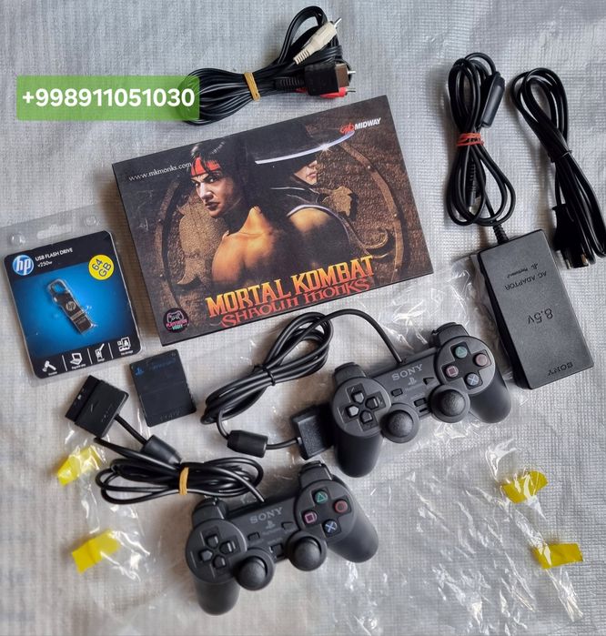 Playstation 2 slim full komplekt