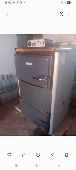 Vând centrala pe lemne BOSCH 33KW