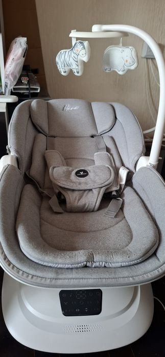 Електрическа люлка Cangaroo - Hera, светлосива