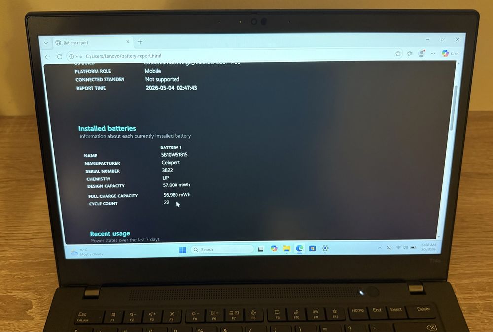 Lenovo Thinkpad T14s Gen2 CA NOU ! i5 11th 512GB 16GB ! TOUCH ! LTE 4G