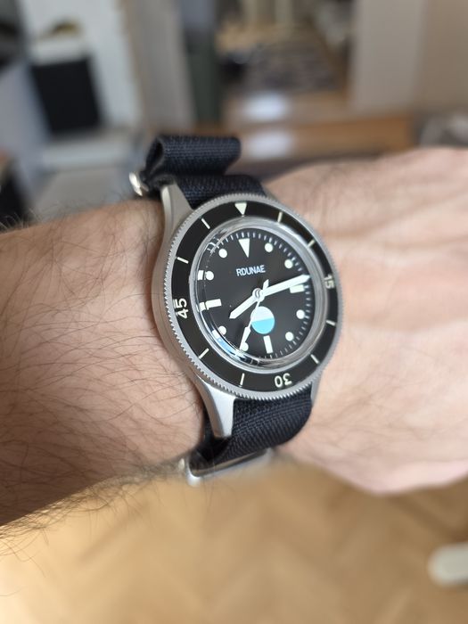 RDUNAE R6 Domed Sapphire Legendary Diver