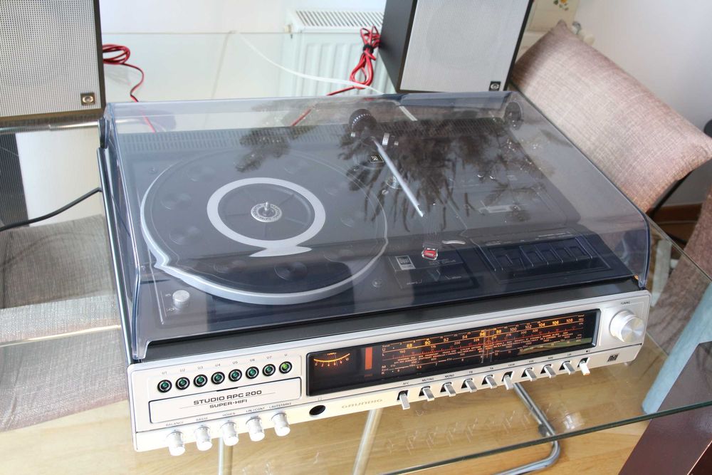 Grundig RPC 200 cu pick-up Dual 1236 complet revizuit.