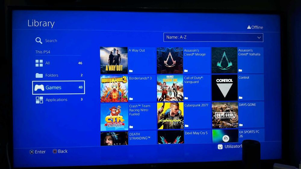 PS4 PRO Modat 2TB 42 Jocuri - Playstation 4 PRO 2TB Modat 42 Jocuri FC26 UFC Cyberpunk God of War Mortal Kombat etc