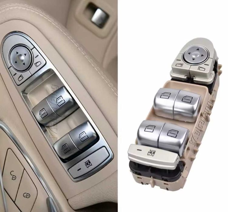 Панел за стъклата за шофьорската врата за Мерцедес Ц Е С ГЛЦ Mercedes C E S GLC контролен блок сваляне качване прозорци