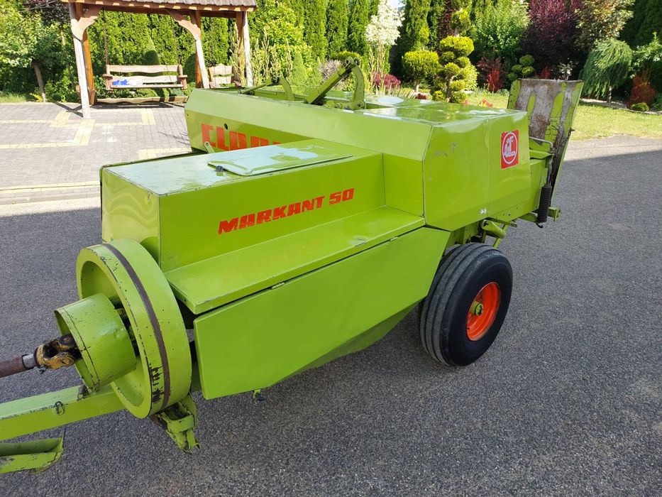Balotiera/presa baloti dreptunghiulari marca Claas Marcant 50