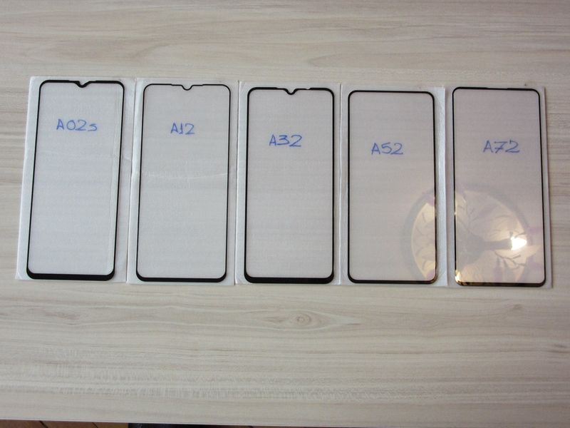 5D Full Стъклен протектор Samsung Galaxy A52s A72 A42 A32 A12 A03s 02s