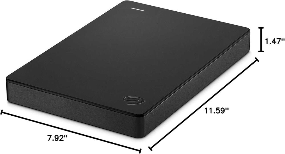 Hdd extern Seagate portable drive 2 tb,negru,sigilat