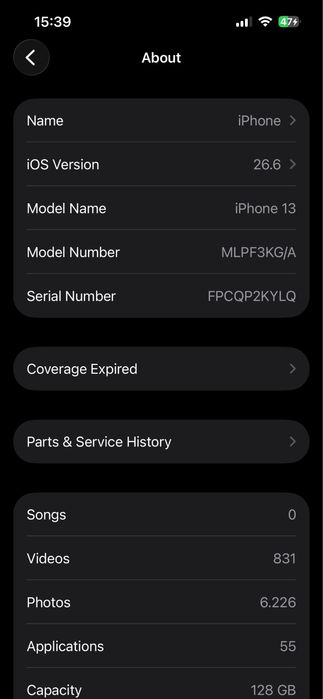Iphone 13 Midnight Blue