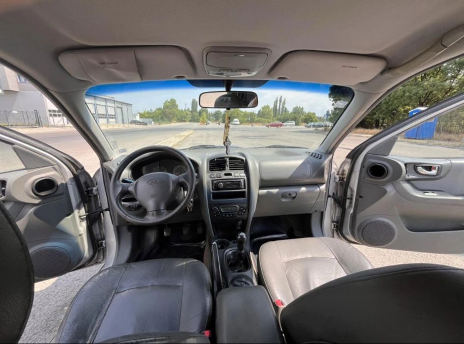 Hyundai Santa Fe,ръчни скорости, дизел, 4х4, 2002, кожен салон