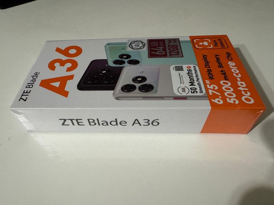 Новый телефон ZTE blade A36
