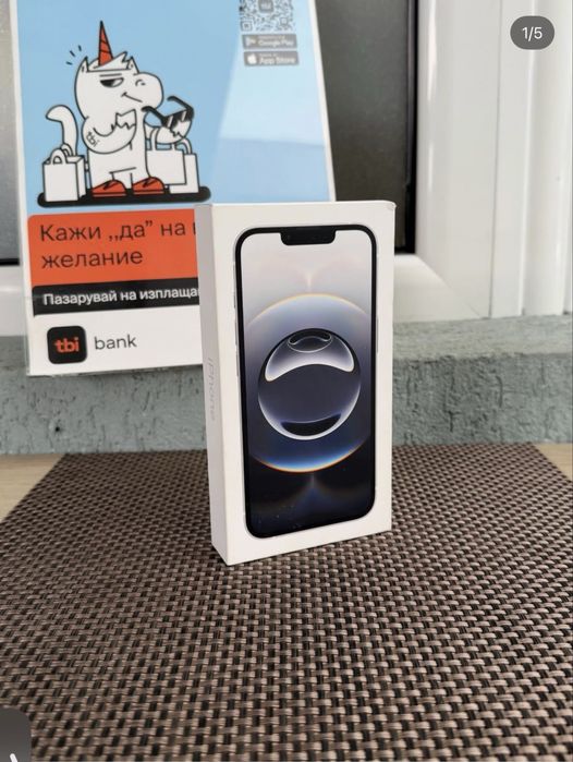 Нов•iphone 16e •ЛИЗИНГ от 35лв/м айфон White 16e