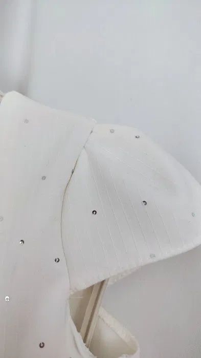 Детска рокля JUNONA размер 122см / 7 години + Шапка + Обувки