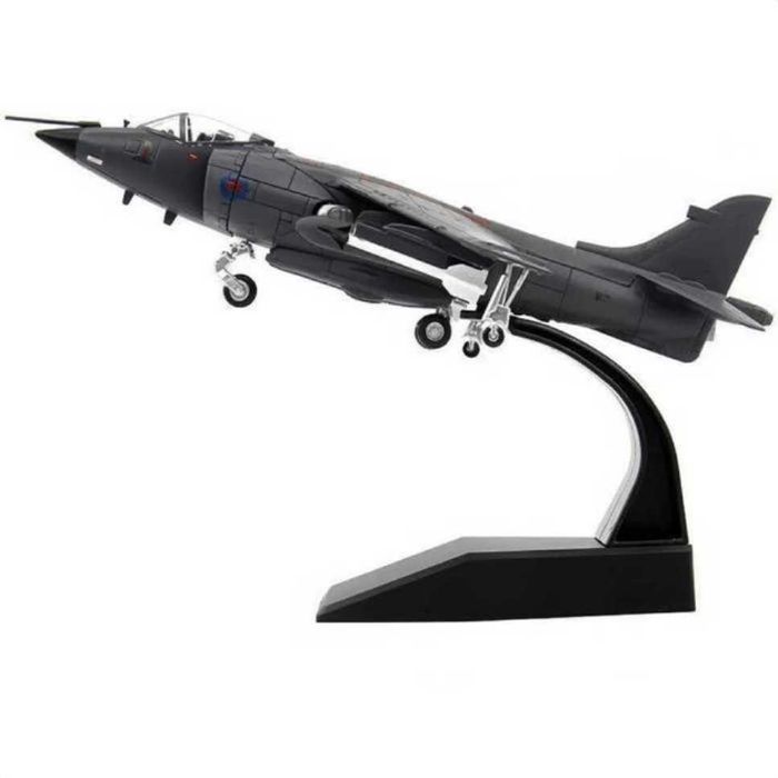 Macheta avion metalica Harrier FRS Royal Navy Sea scara 1:72 20cm