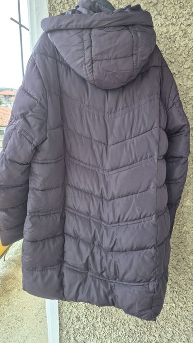 Дамско дълго зимно яке