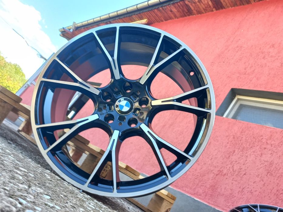 19.Bmw 5x120 Style 789M.Bicolour Jet Black Diamond cut.1 3 4 5 6 7 Er.