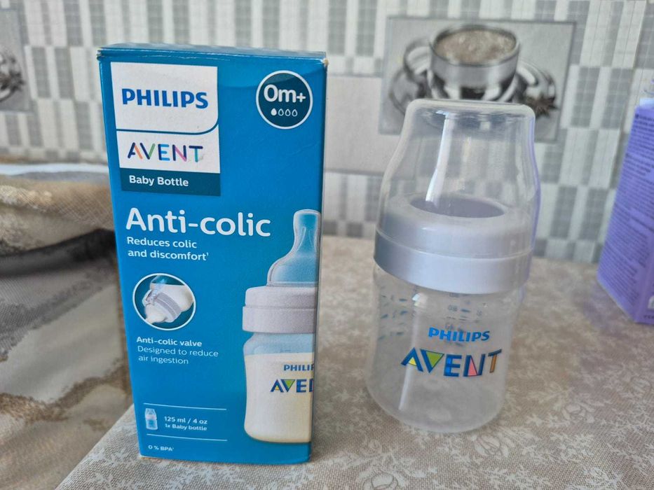 Бутылочка для кормления авент антиколики Avent anti-colic с сосками